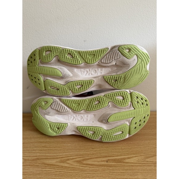 Hoka Womens Skyflow Pink/ Blue Running Shoes Sz 9 B - Picture 5 of 6